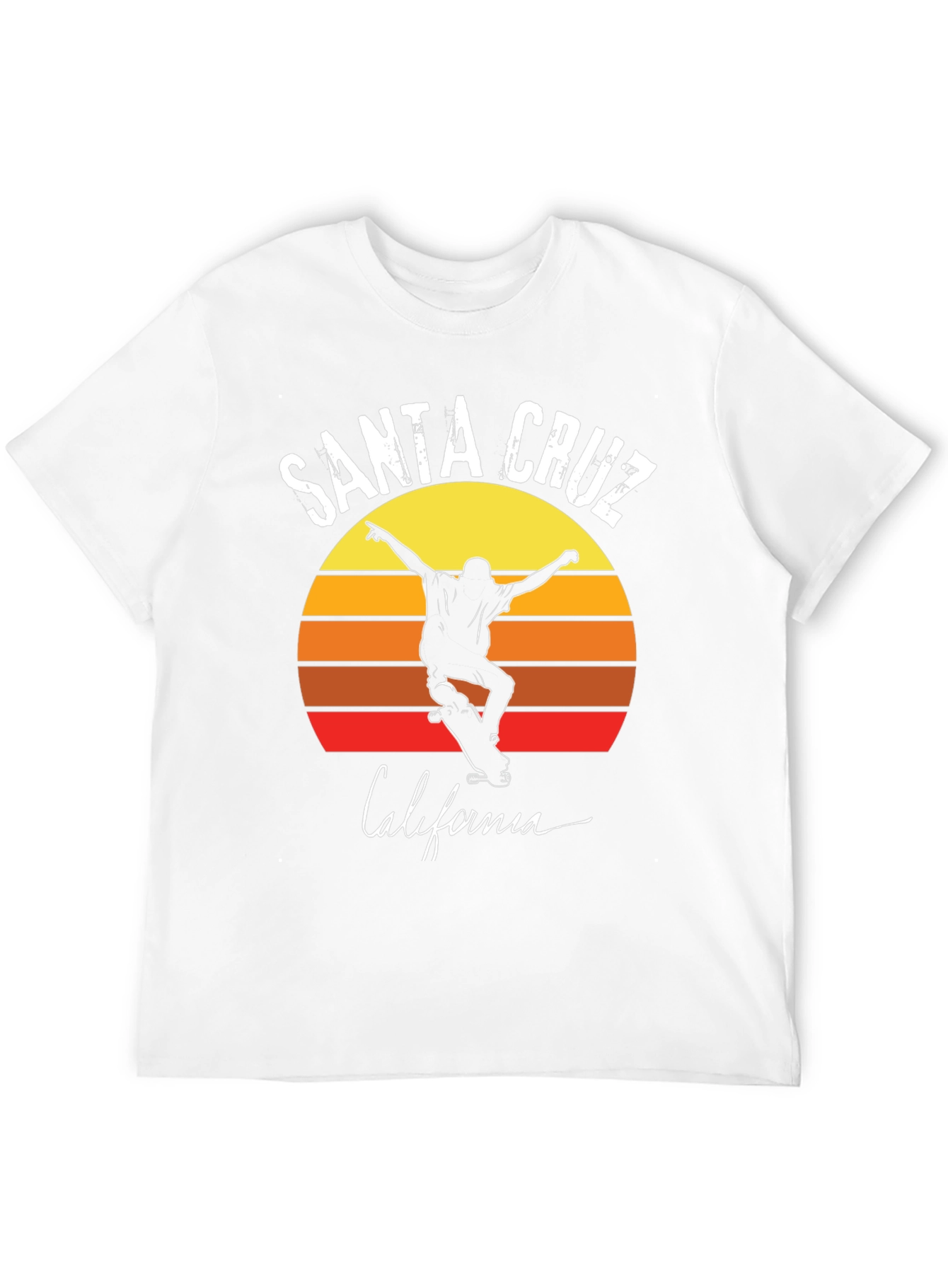 Santa Cruz California Skateboard T-Shirt