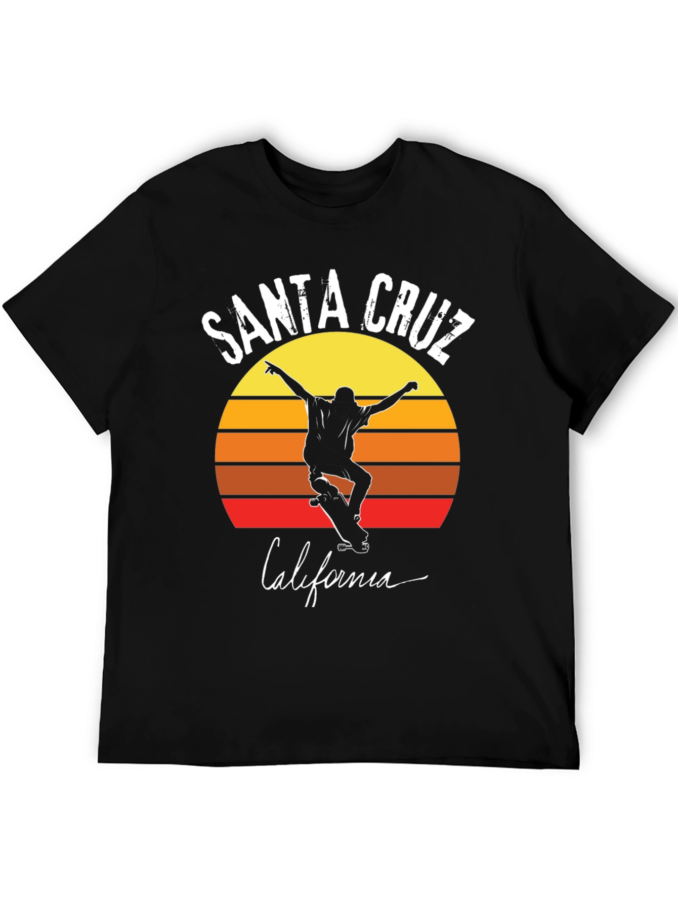 Santa Cruz California Skateboard T-Shirt