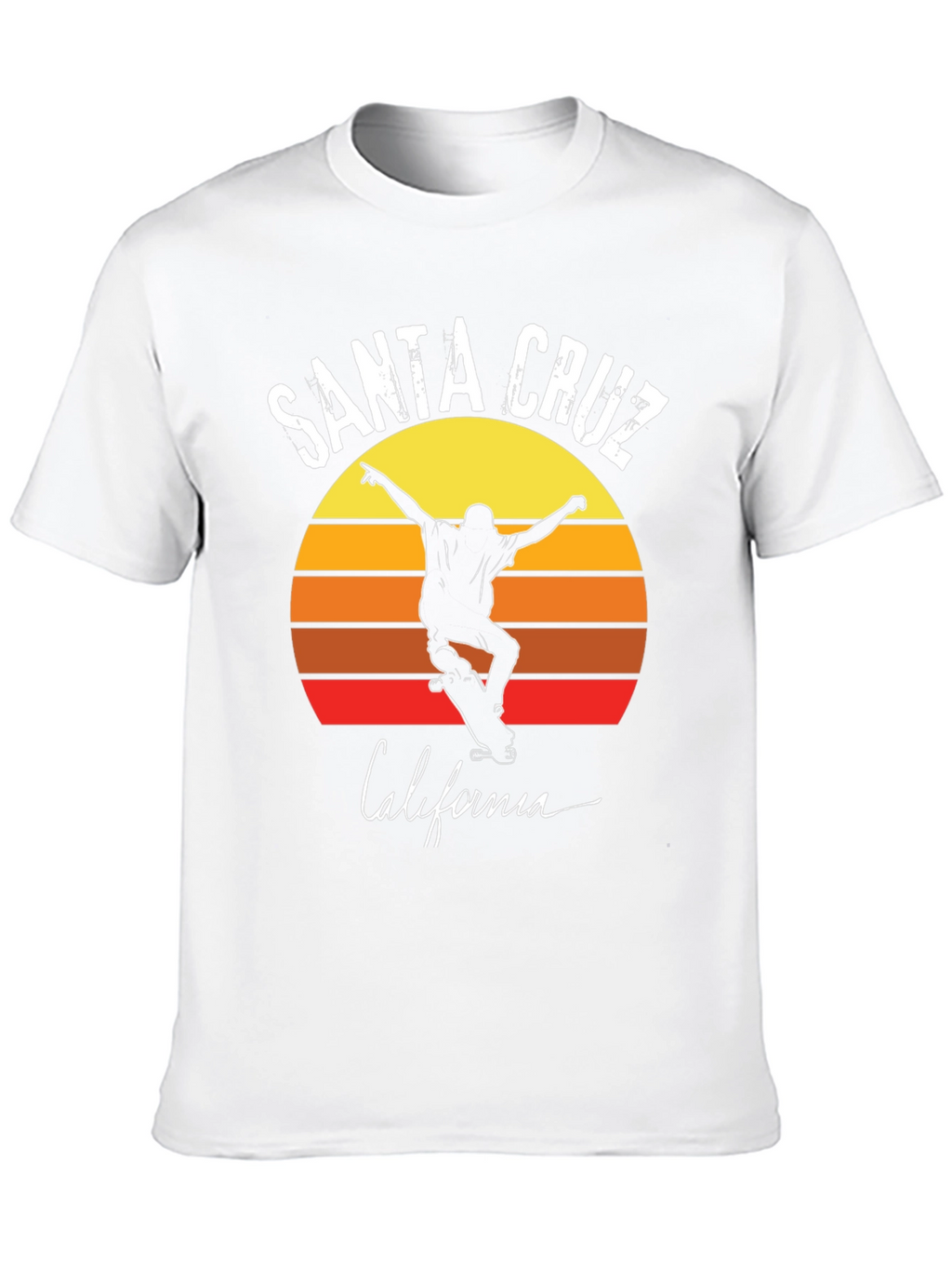 Santa Cruz California Skateboard T-Shirt