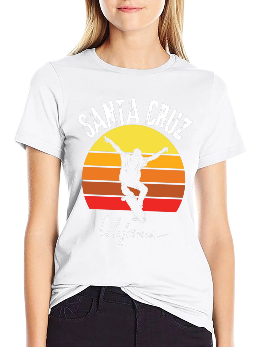 Santa Cruz California Skateboard T-Shirt