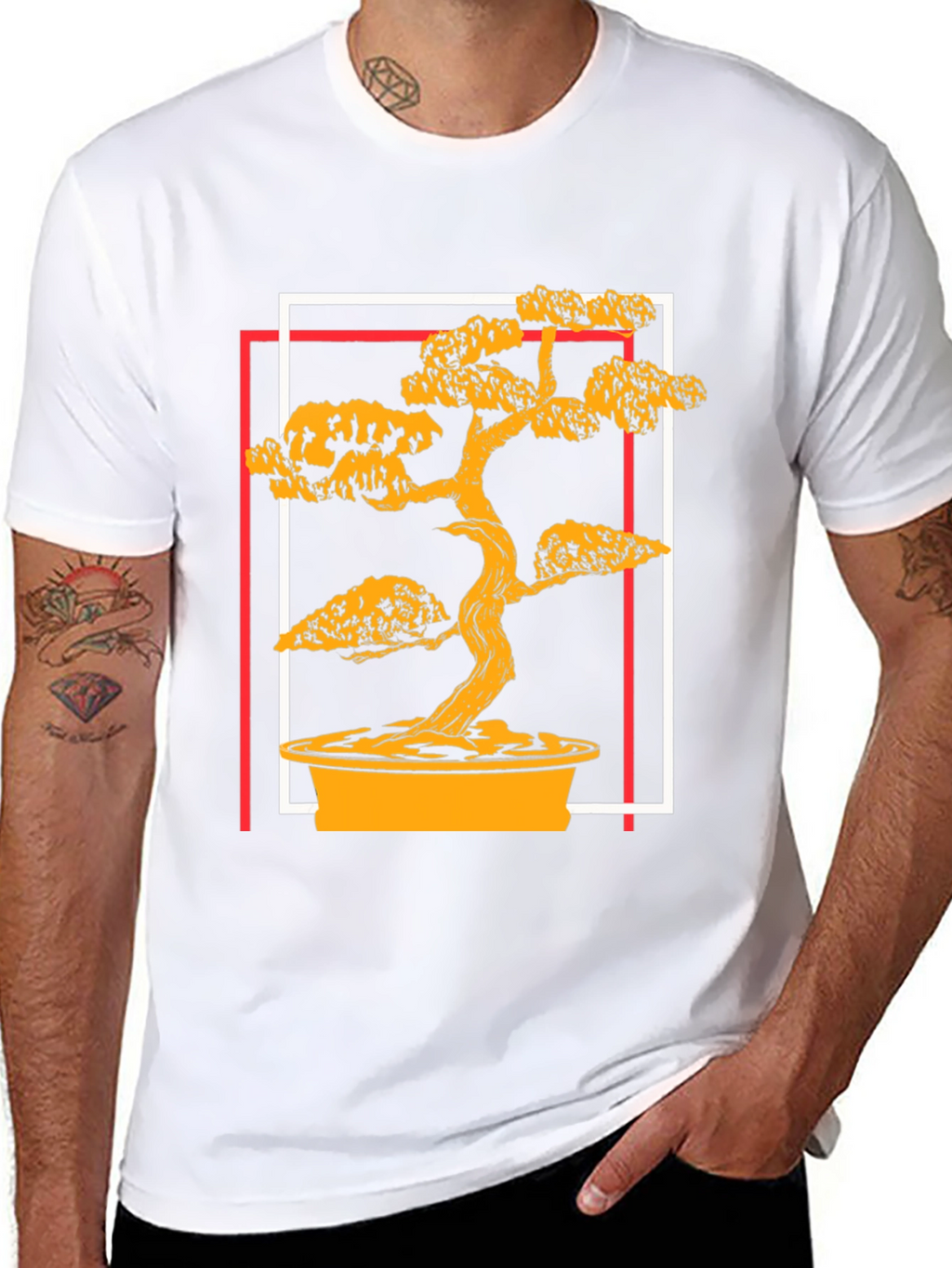 Bonsai Tree Graphic Tee - Stylish & Unique