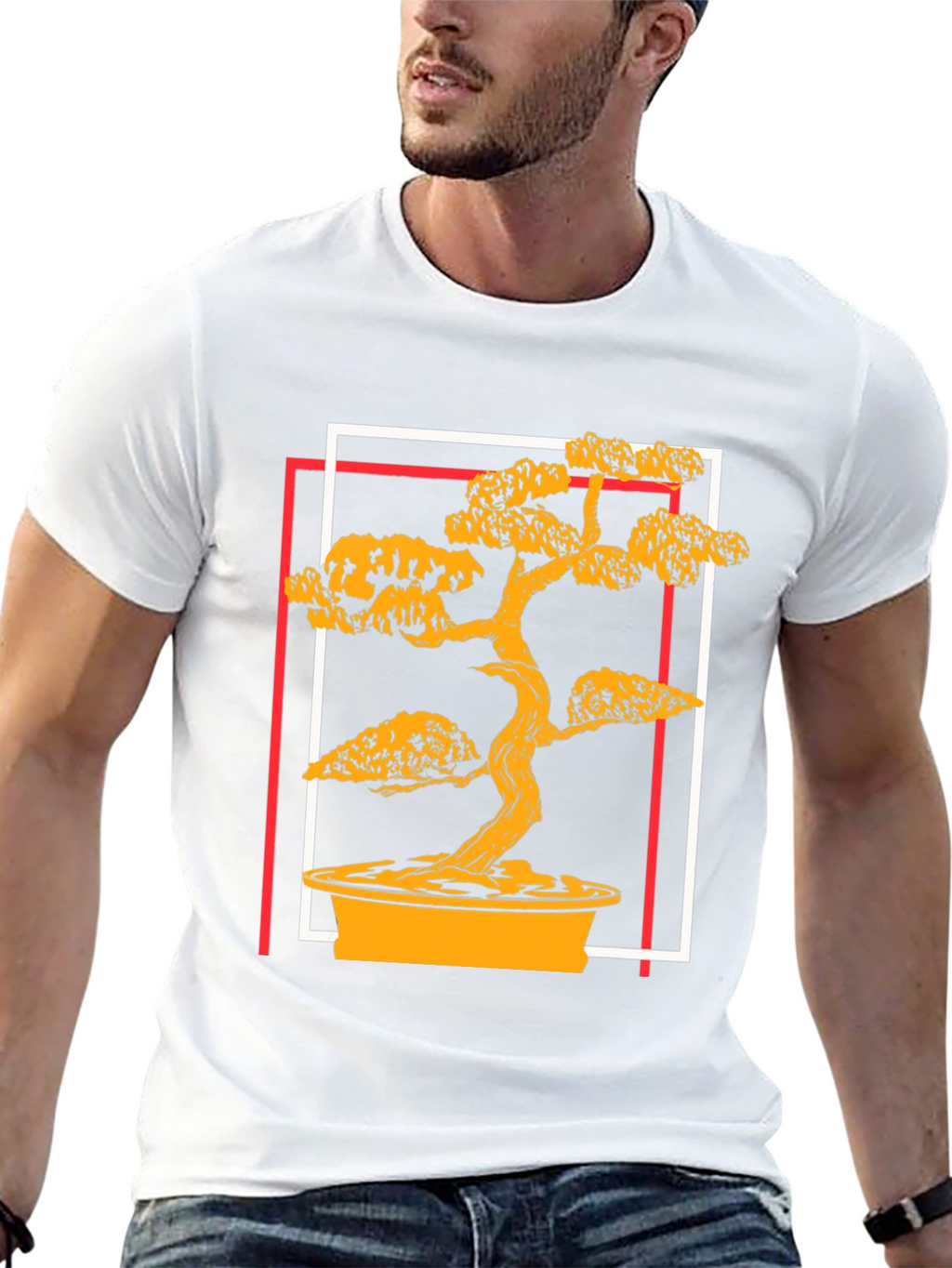 Bonsai Tree Graphic Tee - Stylish & Unique