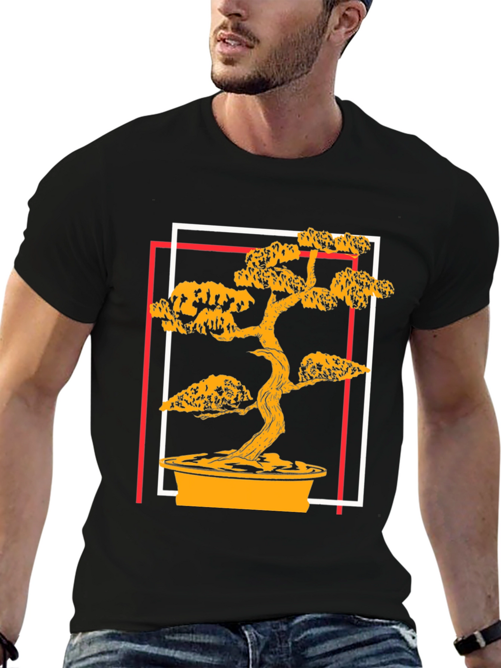 Bonsai Tree Graphic Tee - Stylish & Unique