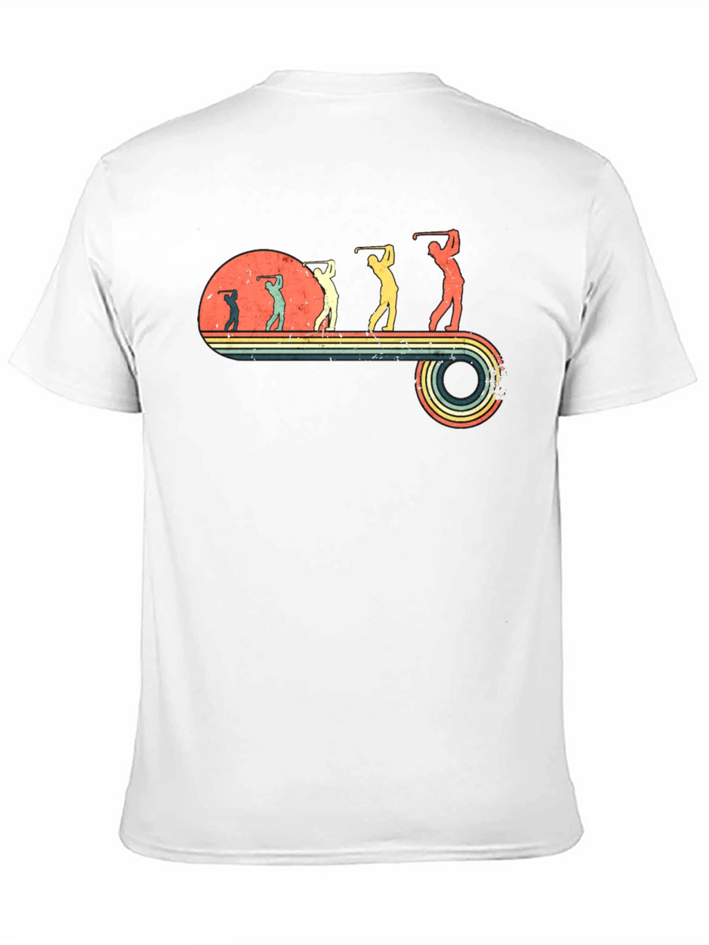 Retro Golf Evolution Tee - Black