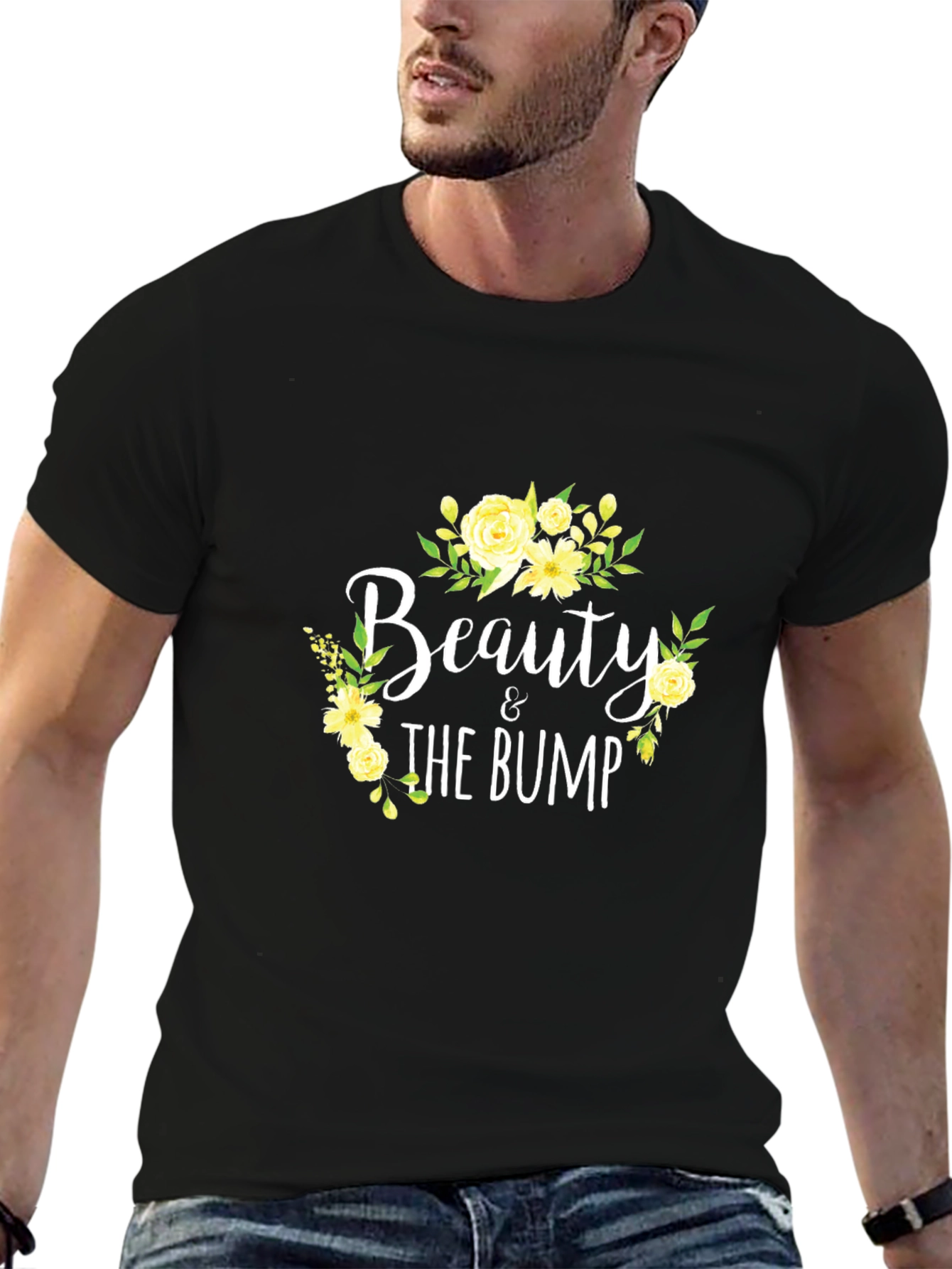 Beauty & The Bump Floral Tee