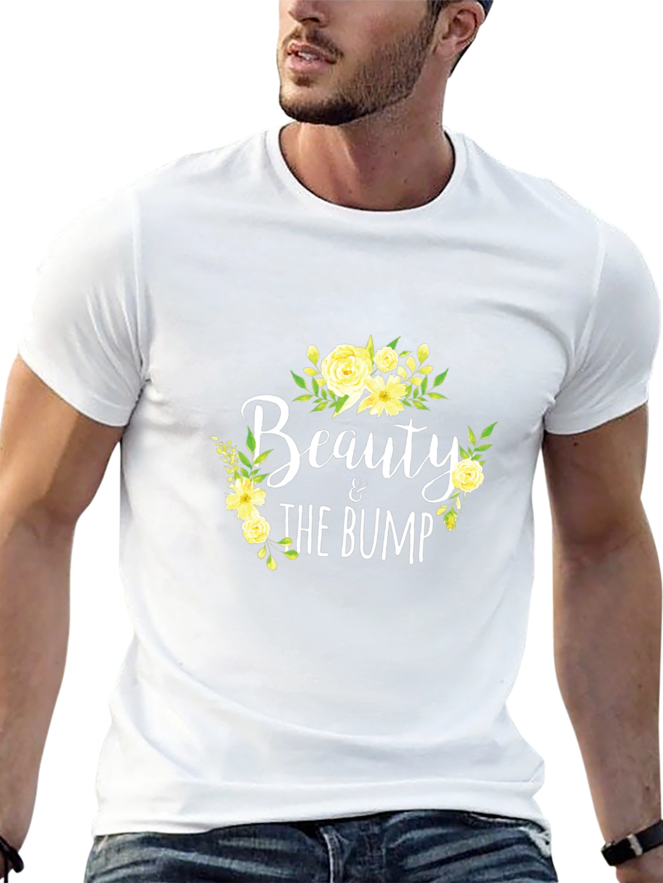 Beauty & The Bump Floral Tee