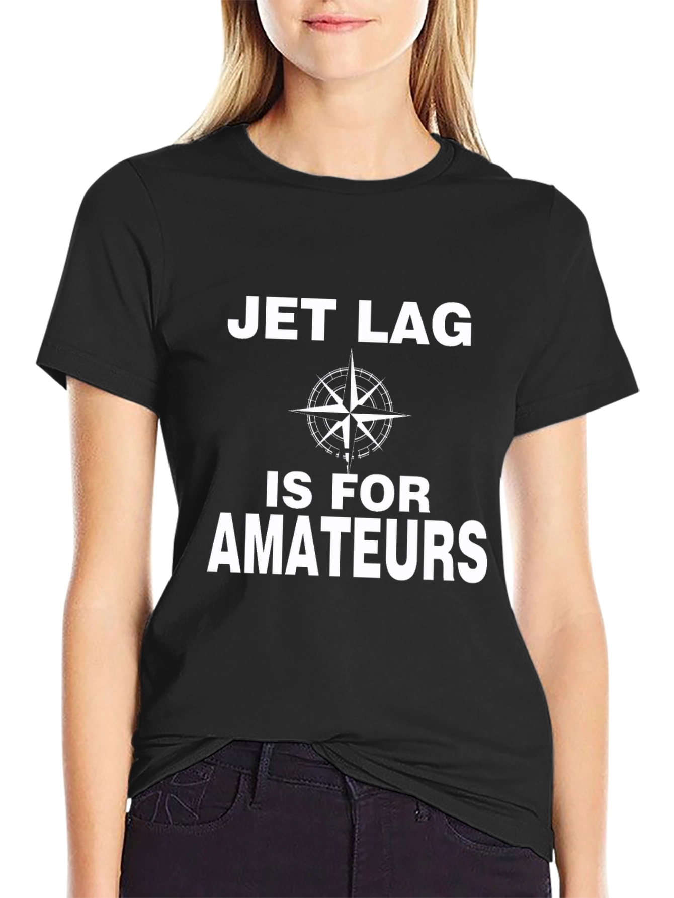 Jet Lag Is For Amateurs Graphic T-Shirt