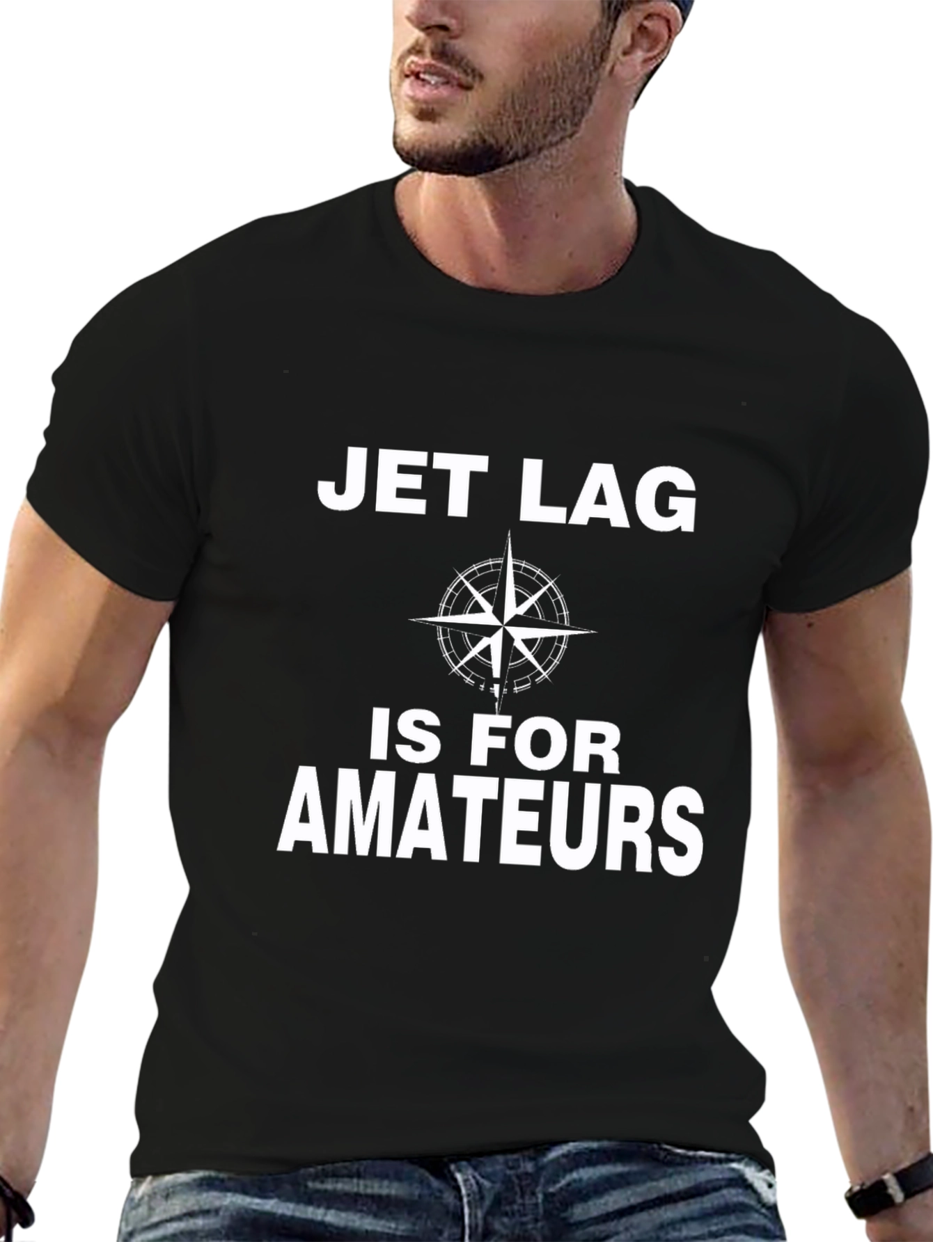 Jet Lag Is For Amateurs Graphic T-Shirt