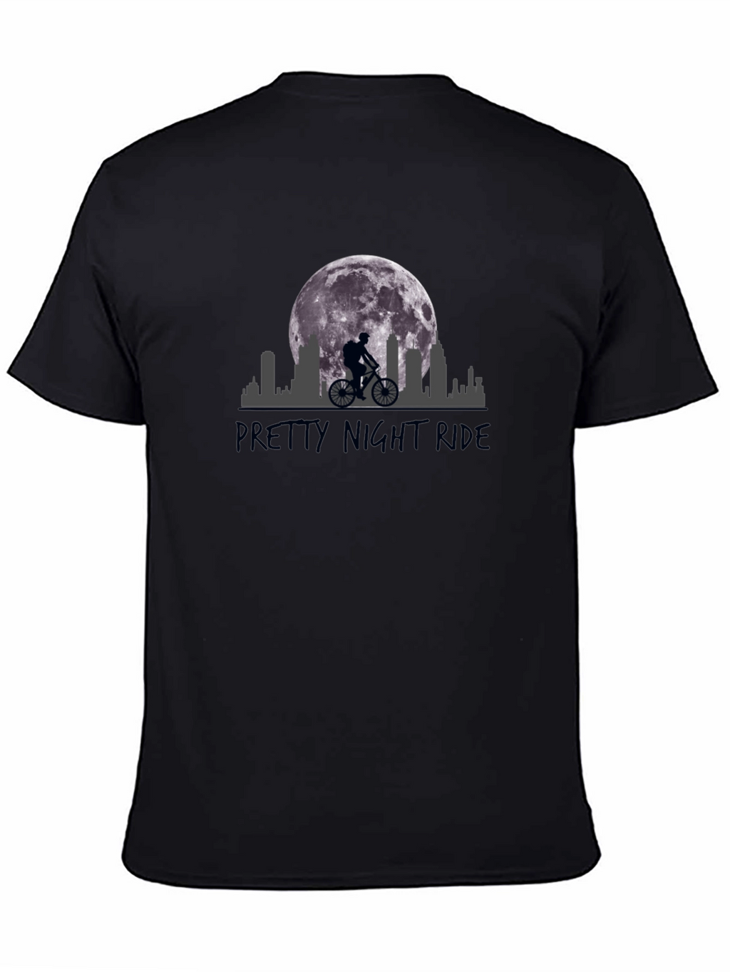 Pretty Night Ride Graphic Tee - Urban Cycling Shirt