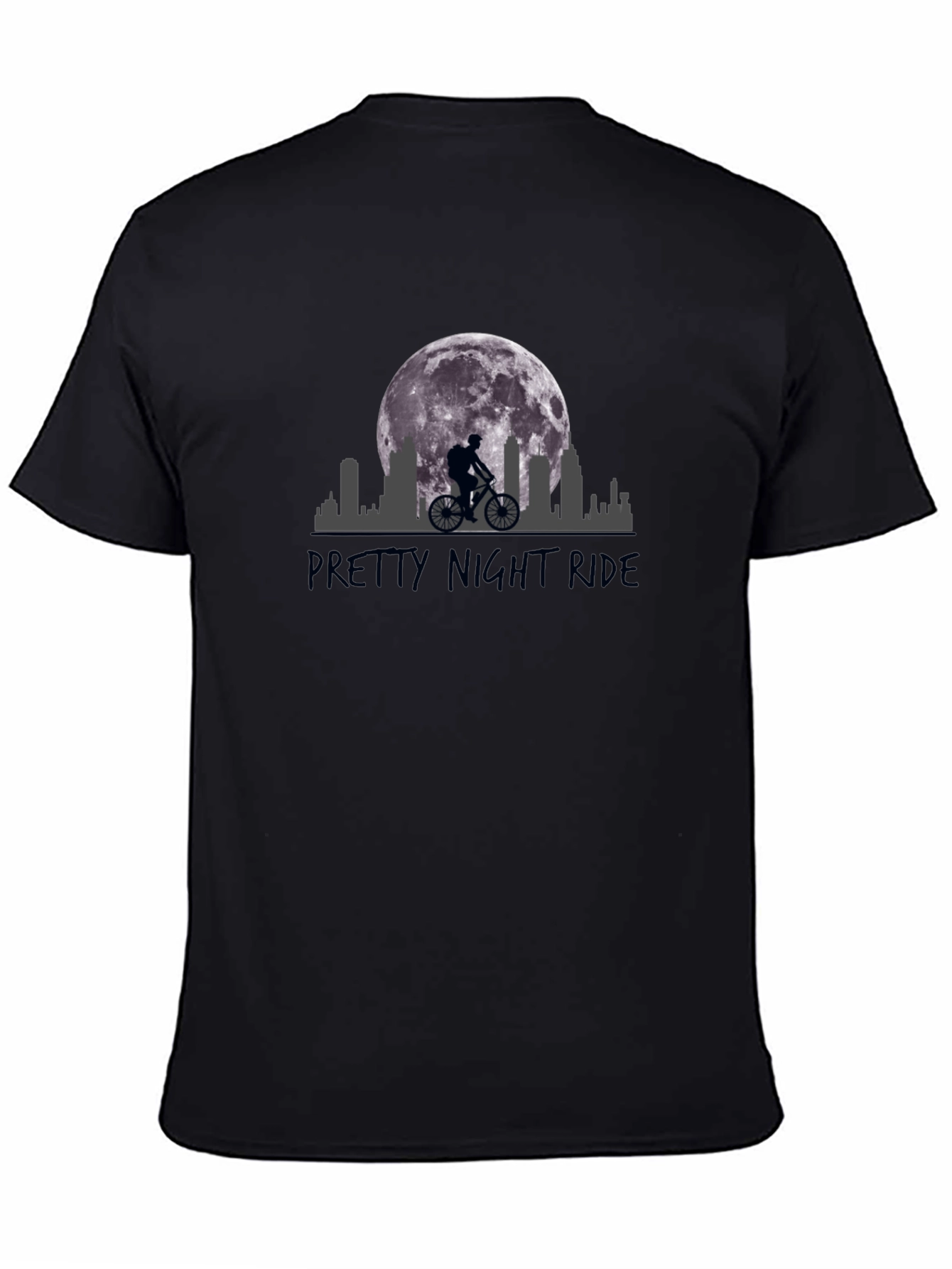 Pretty Night Ride Graphic Tee - Urban Cycling Shirt