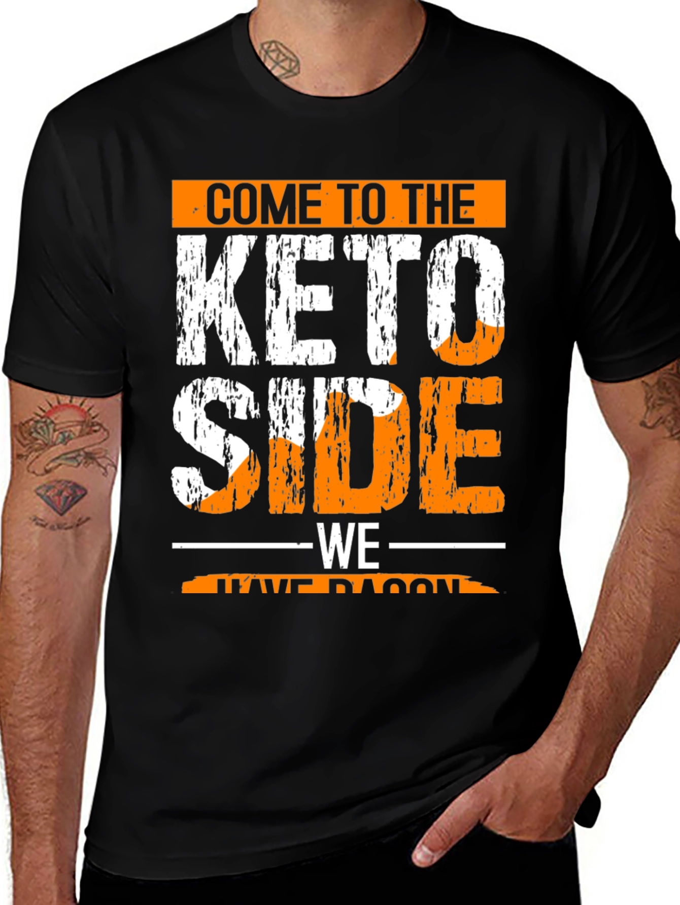 Come to the Keto Side T-Shirt - Bacon Lovers Tee