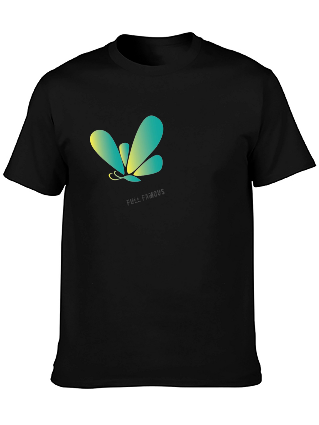 Butterfly Logo Black T-Shirt
