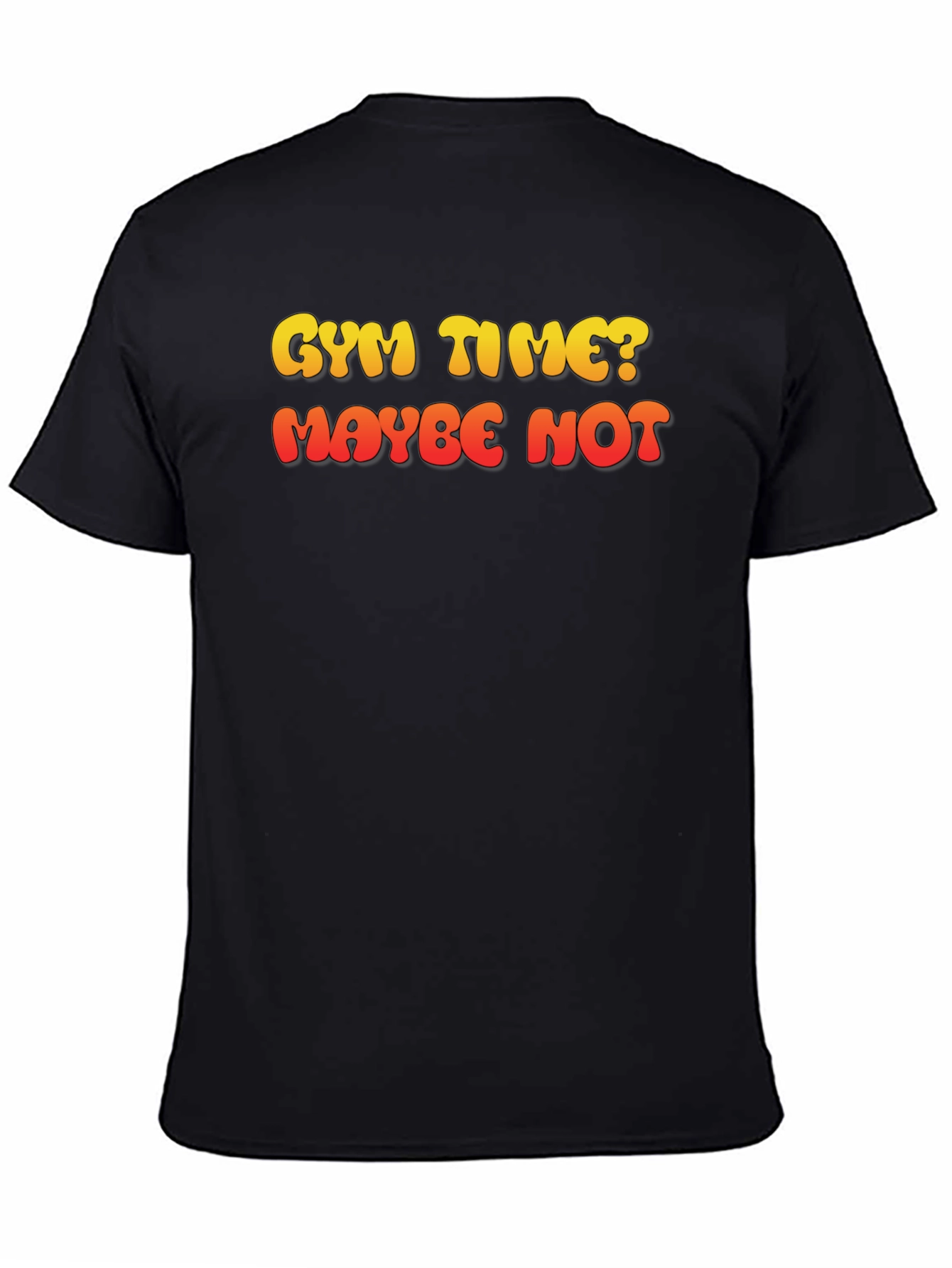 Gym Time? Maybe Not Mens Graphic T-Shirt