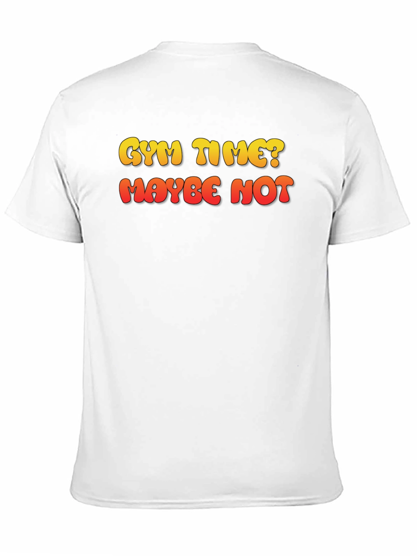 Gym Time? Maybe Not Mens Graphic T-Shirt