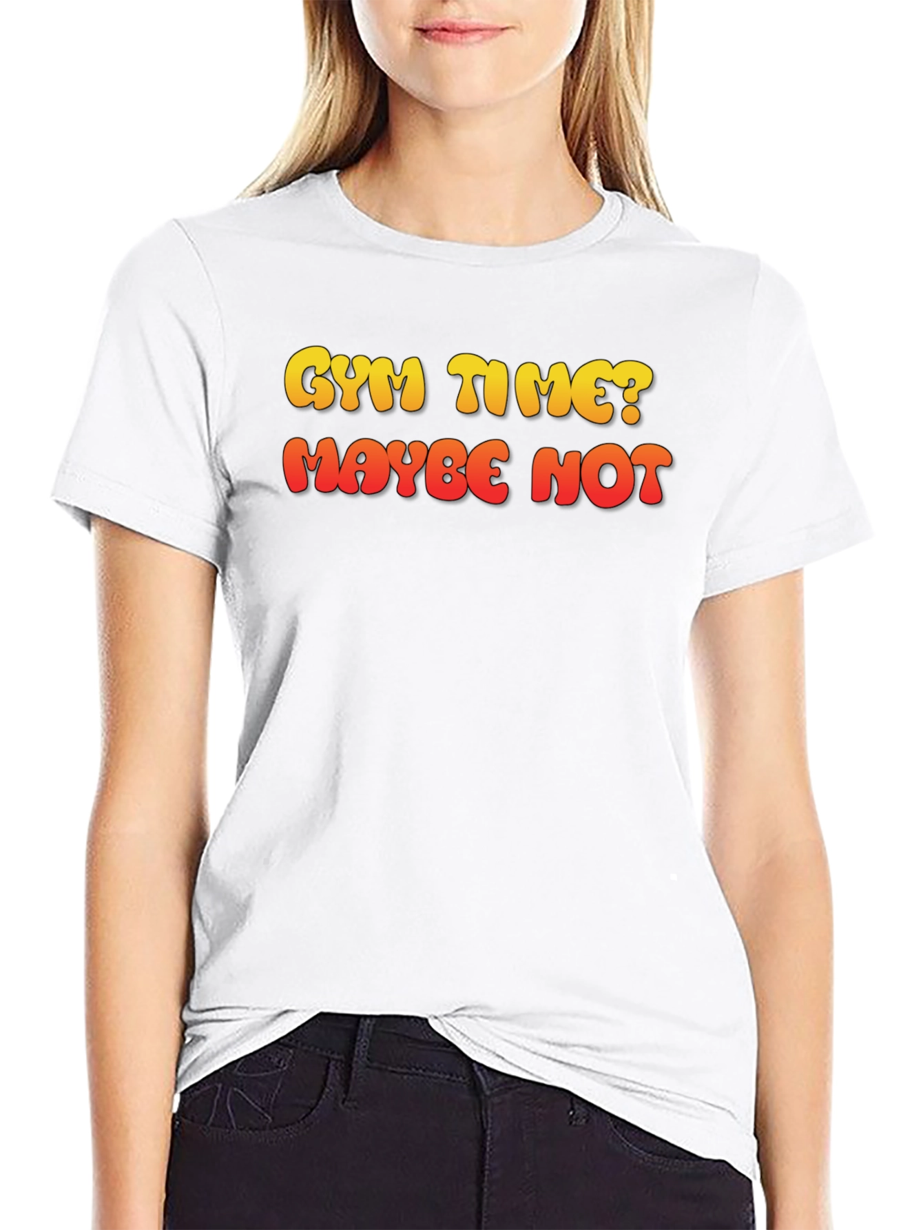 Gym Time? Maybe Not Mens Graphic T-Shirt