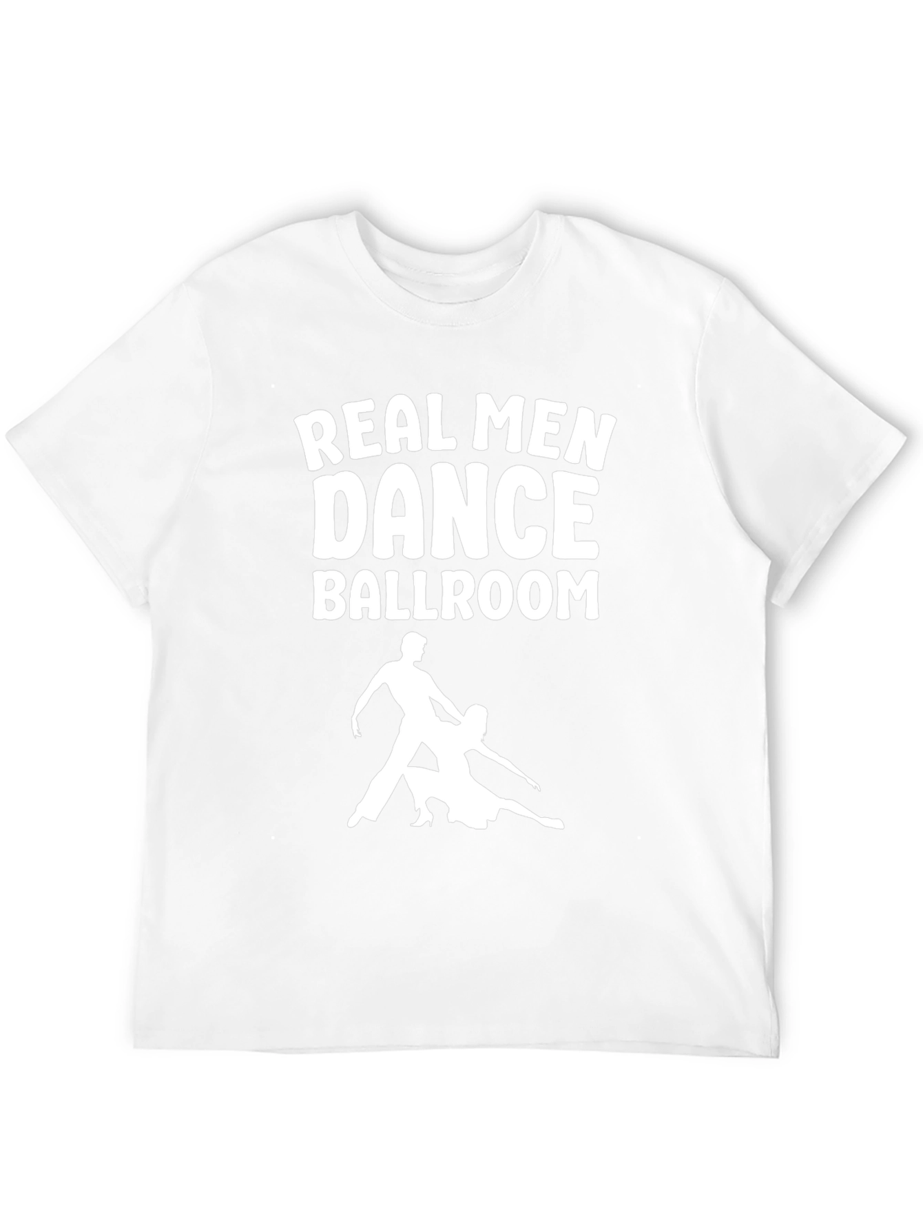 Real Men Dance Ballroom T-Shirt - Black
