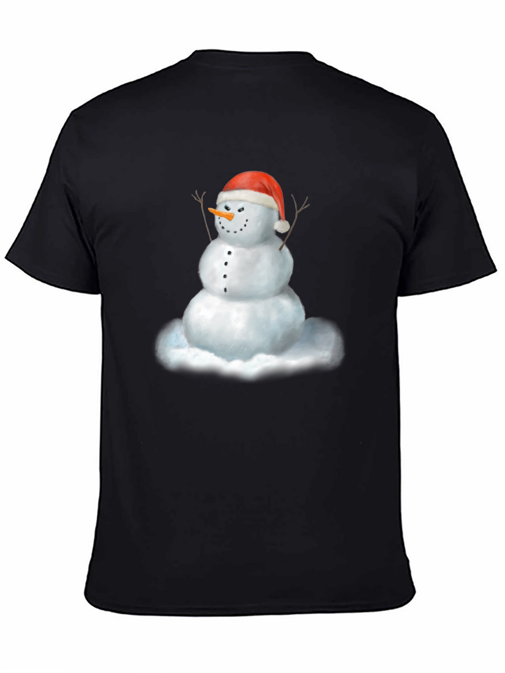 Festive Snowman Graphic Tee