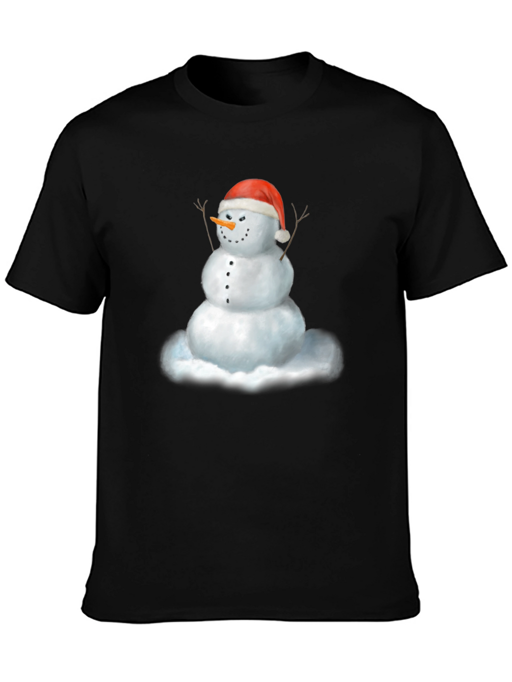 Festive Snowman Graphic Tee