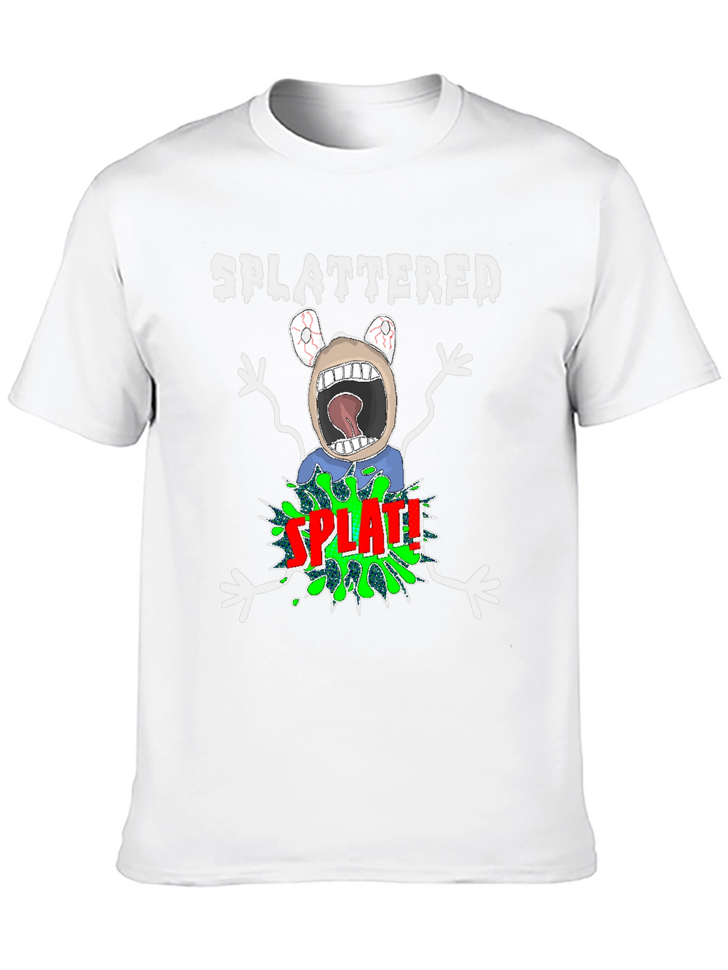 SPLATTERED Graphic Tee - Unique & Fun T-Shirt