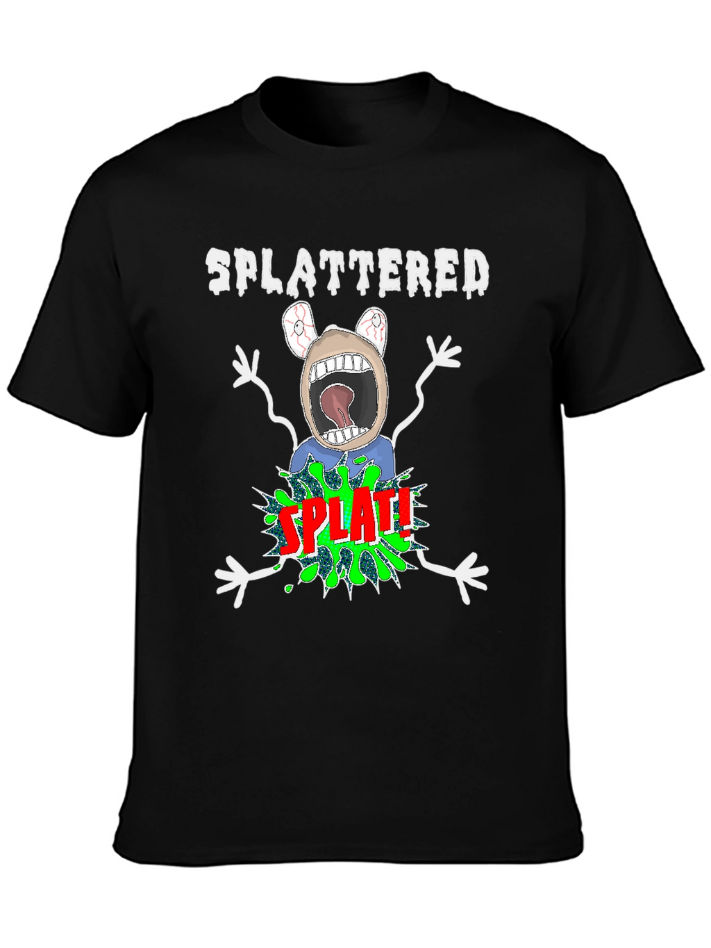 SPLATTERED Graphic Tee - Unique & Fun T-Shirt