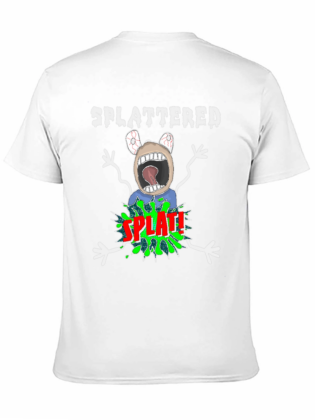 SPLATTERED Graphic Tee - Unique & Fun T-Shirt