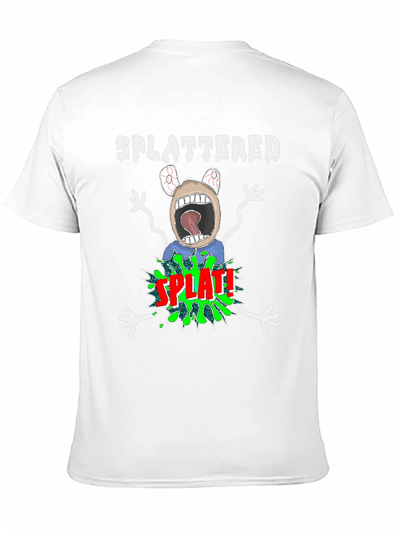 SPLATTERED Graphic Tee - Unique & Fun T-Shirt
