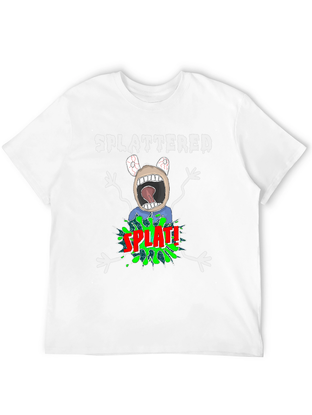 SPLATTERED Graphic Tee - Unique & Fun T-Shirt