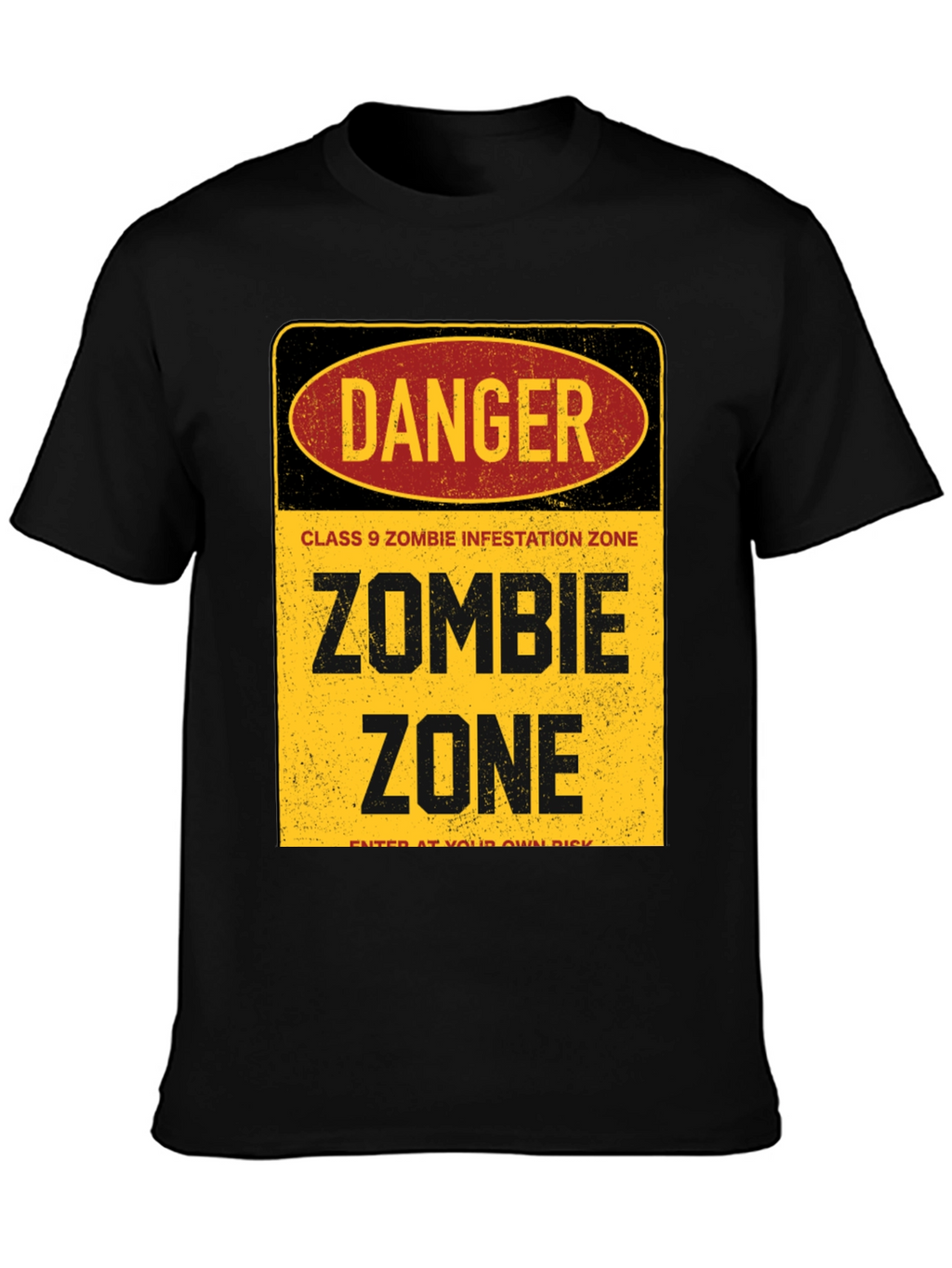 Zombie Zone T-Shirt - Danger Infestation