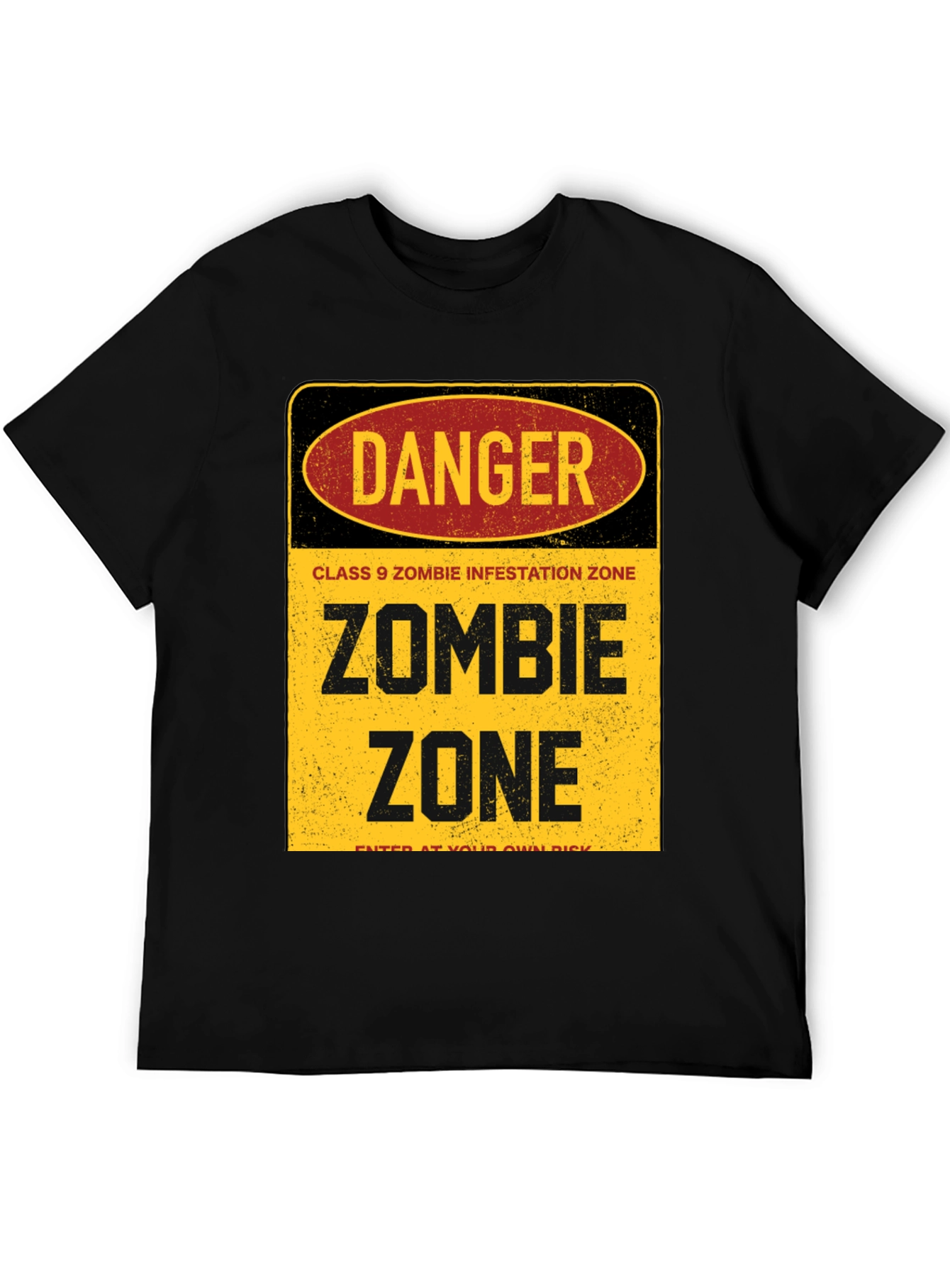 Zombie Zone T-Shirt - Danger Infestation