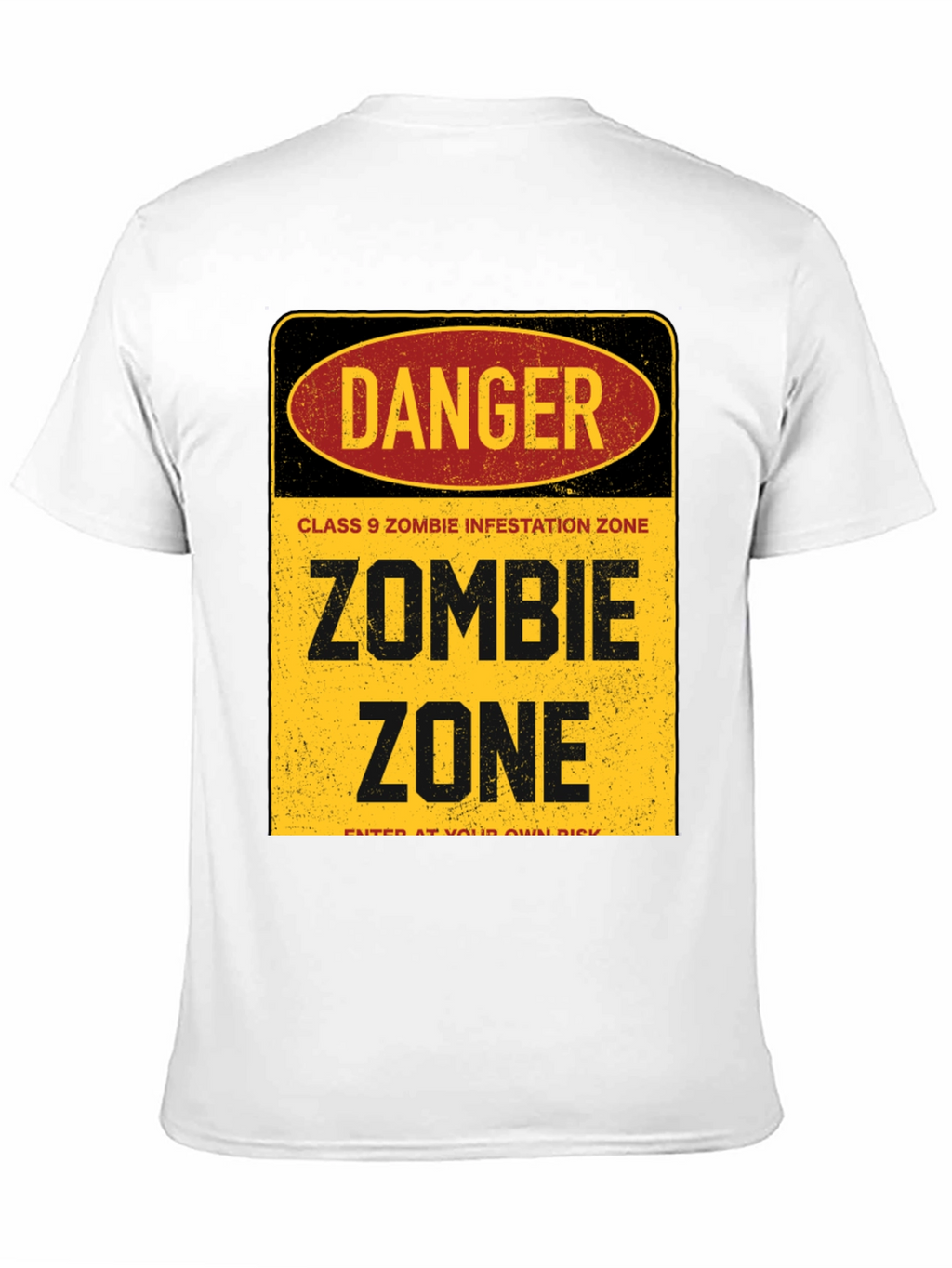 Zombie Zone T-Shirt - Danger Infestation