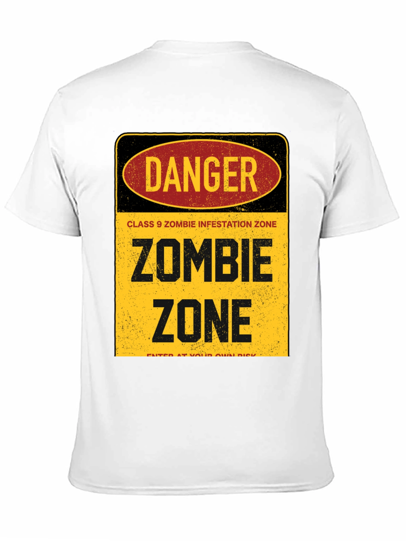 Zombie Zone T-Shirt - Danger Infestation