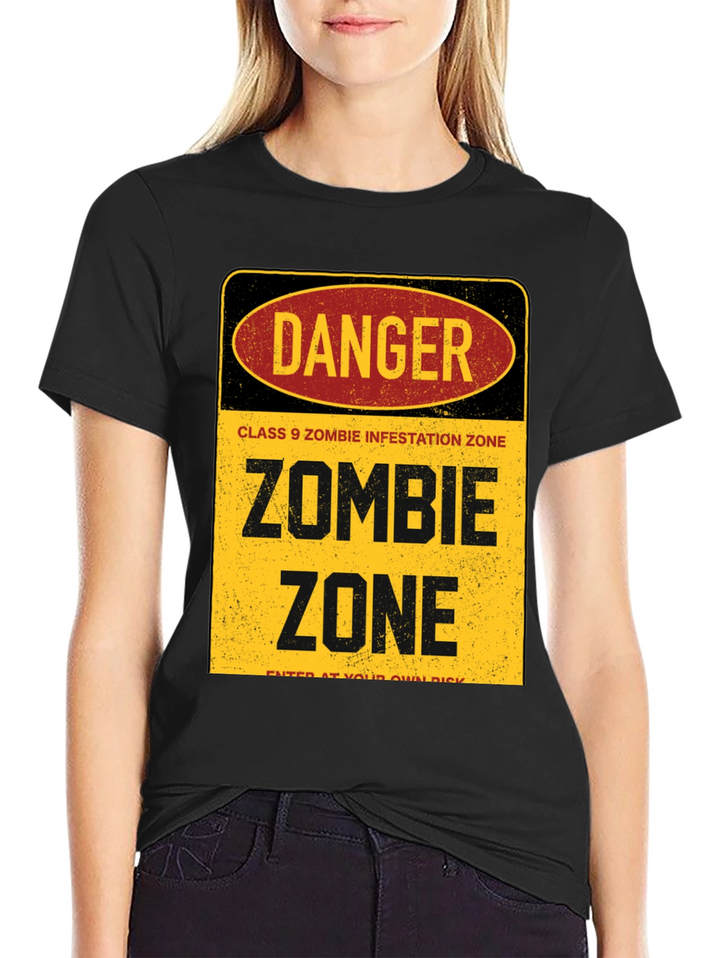 Zombie Zone T-Shirt - Danger Infestation