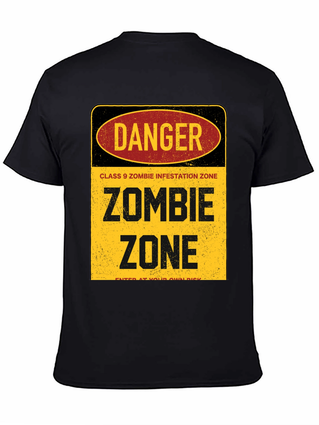 Zombie Zone T-Shirt - Danger Infestation