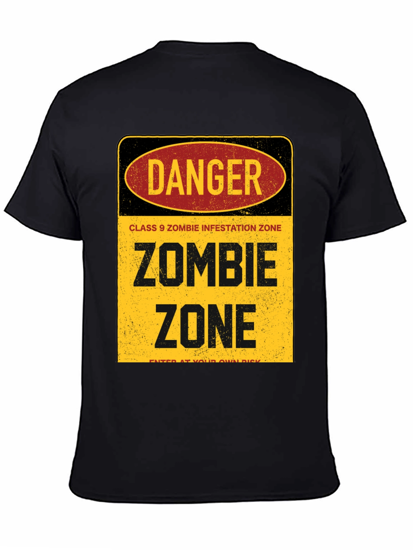Zombie Zone T-Shirt - Danger Infestation