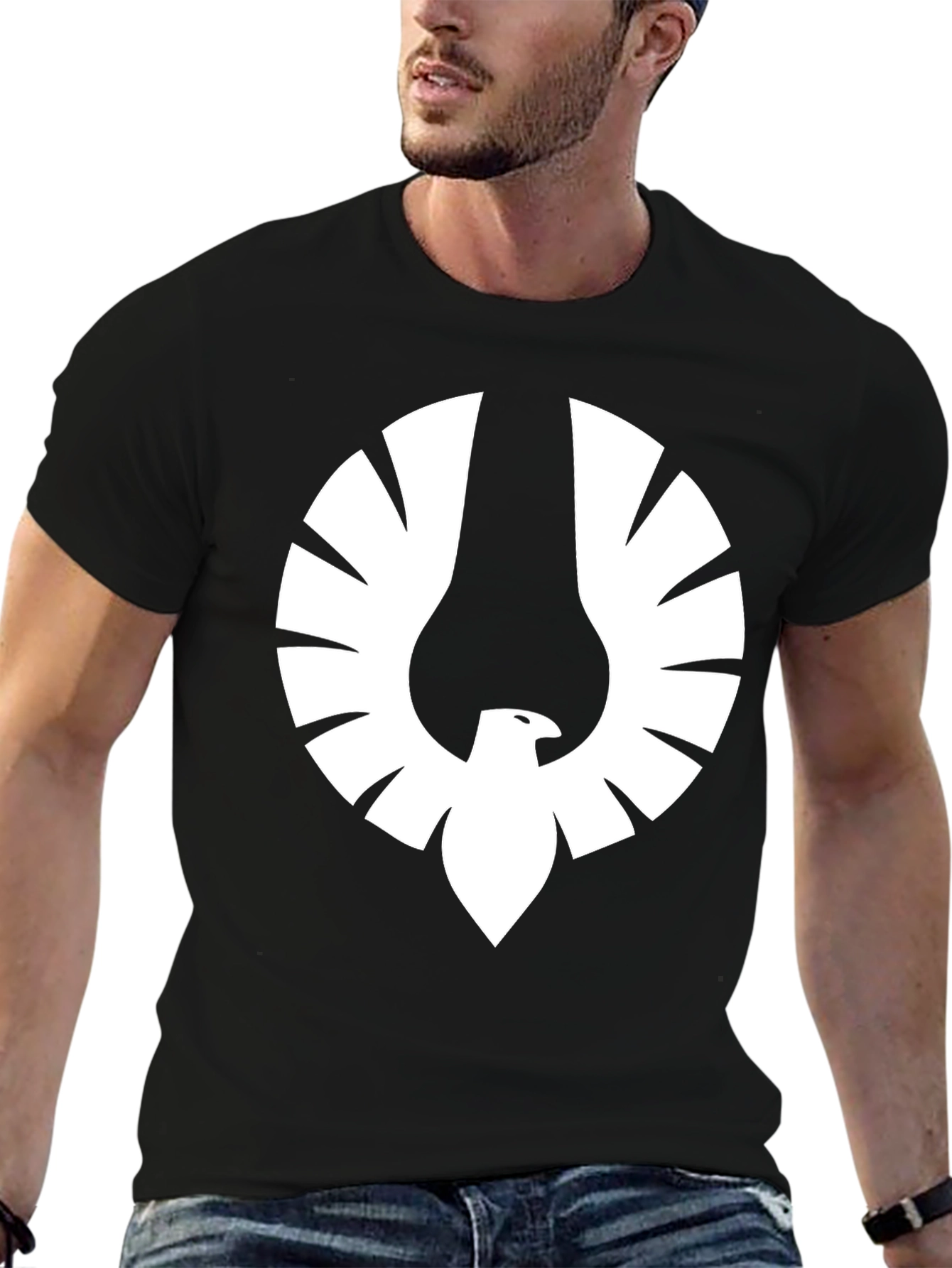 Phoenix Graphic T-Shirt - Black