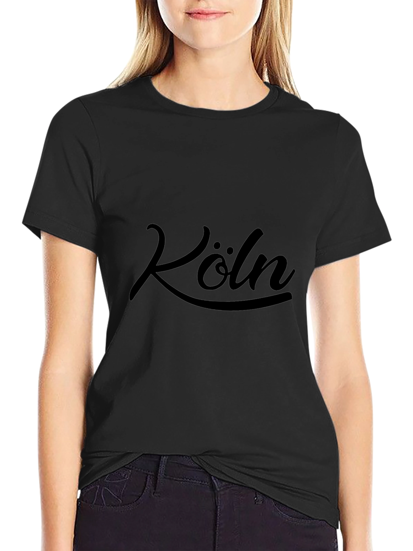 Cologne Germany Black T-Shirt
