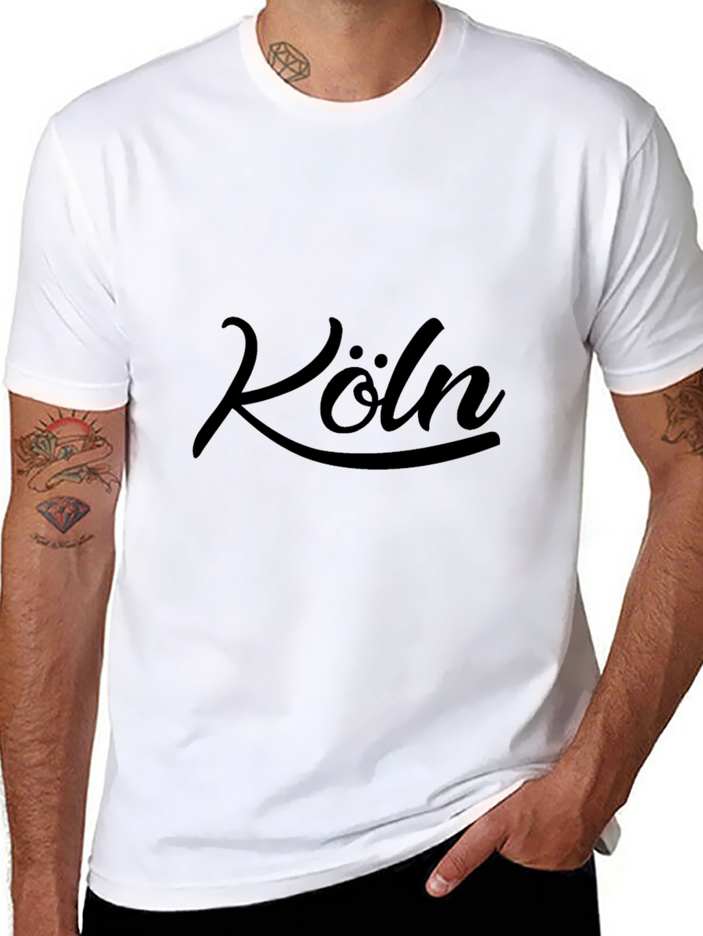 Cologne Germany Black T-Shirt