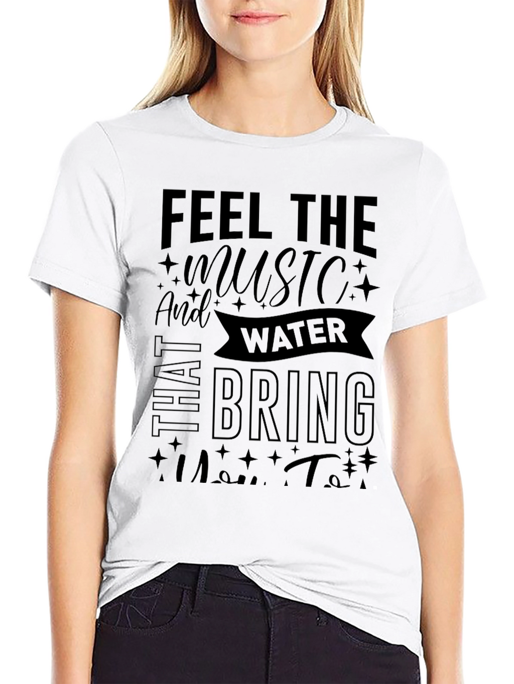 Feel the Music Water T-Shirt