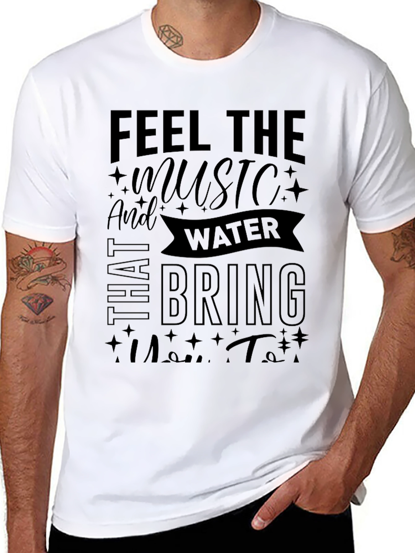 Feel the Music Water T-Shirt