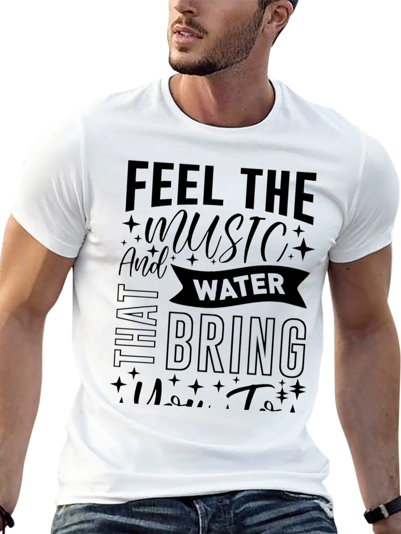 Feel the Music Water T-Shirt