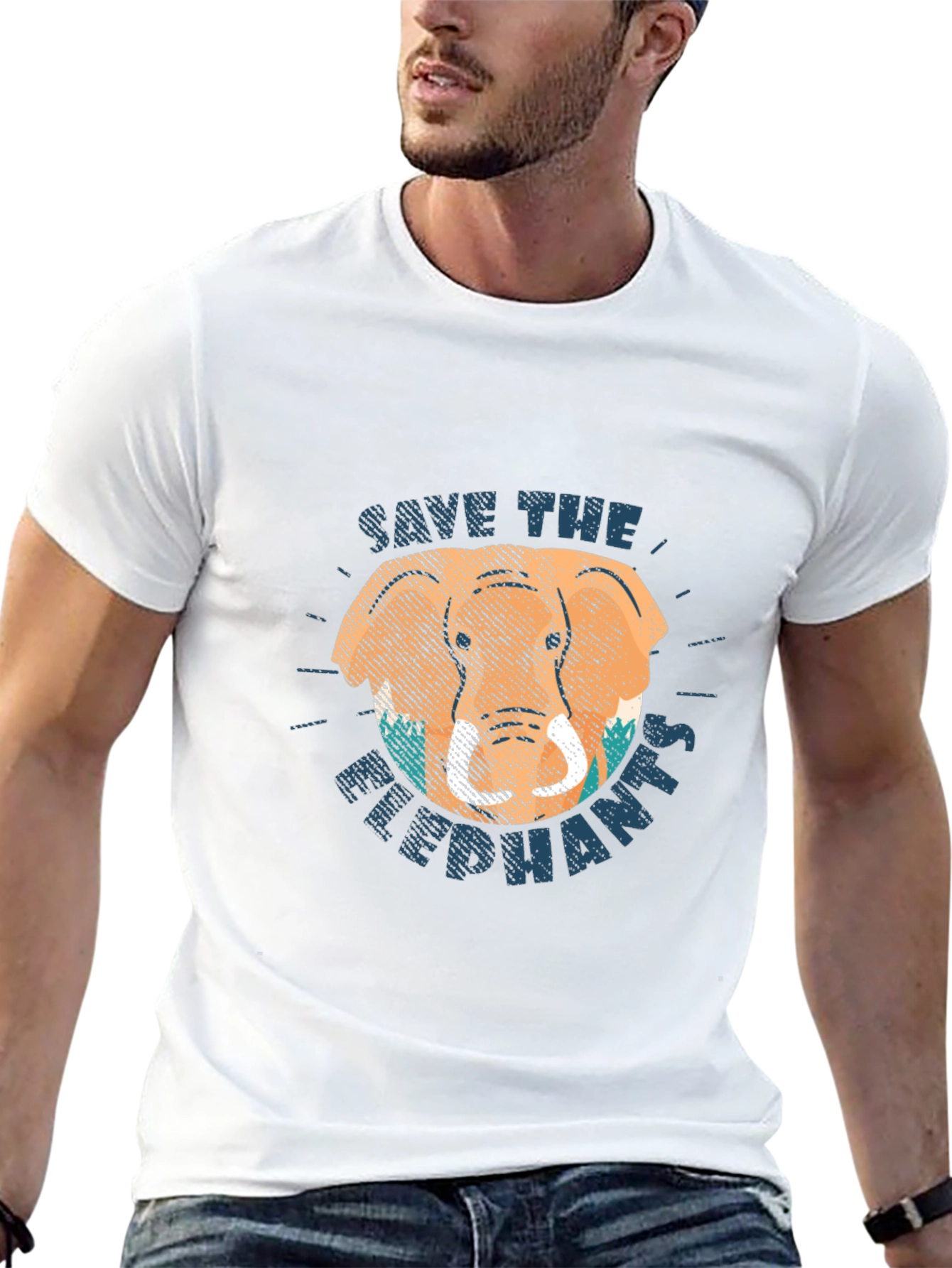 Save the Elephants Graphic Tee