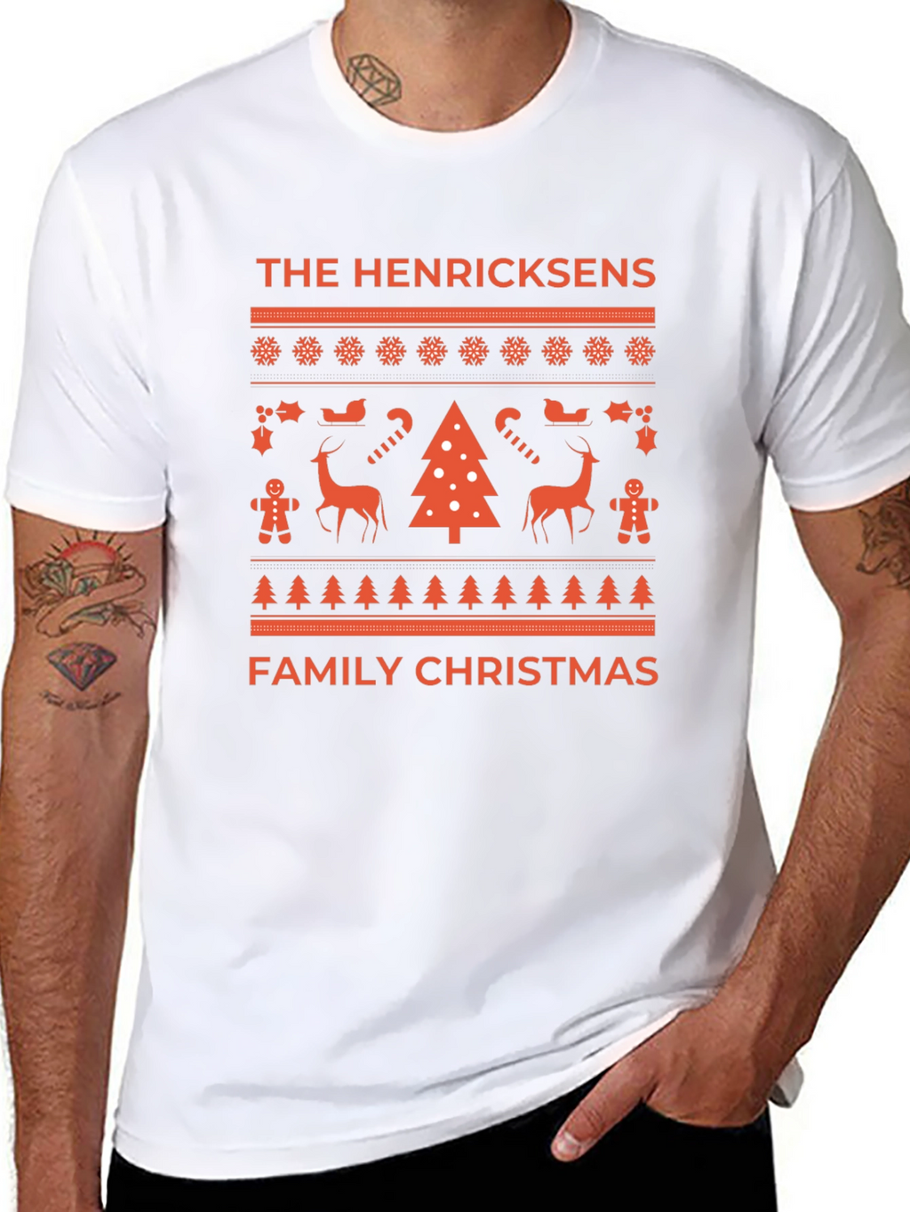 Family Christmas Matching T-Shirt