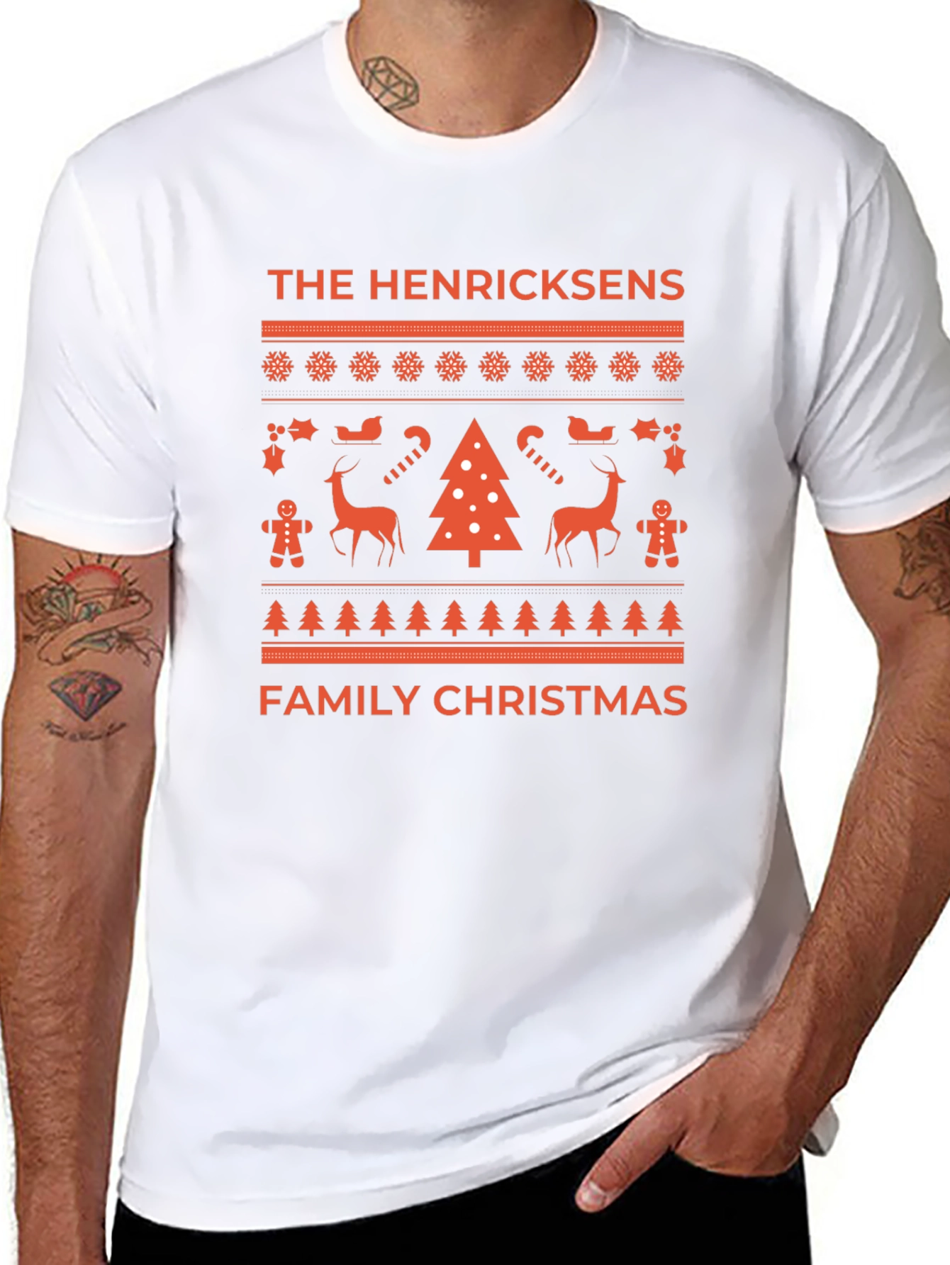 Family Christmas Matching T-Shirt