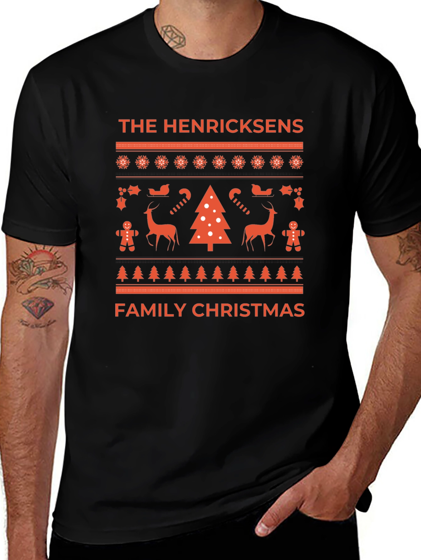 Family Christmas Matching T-Shirt