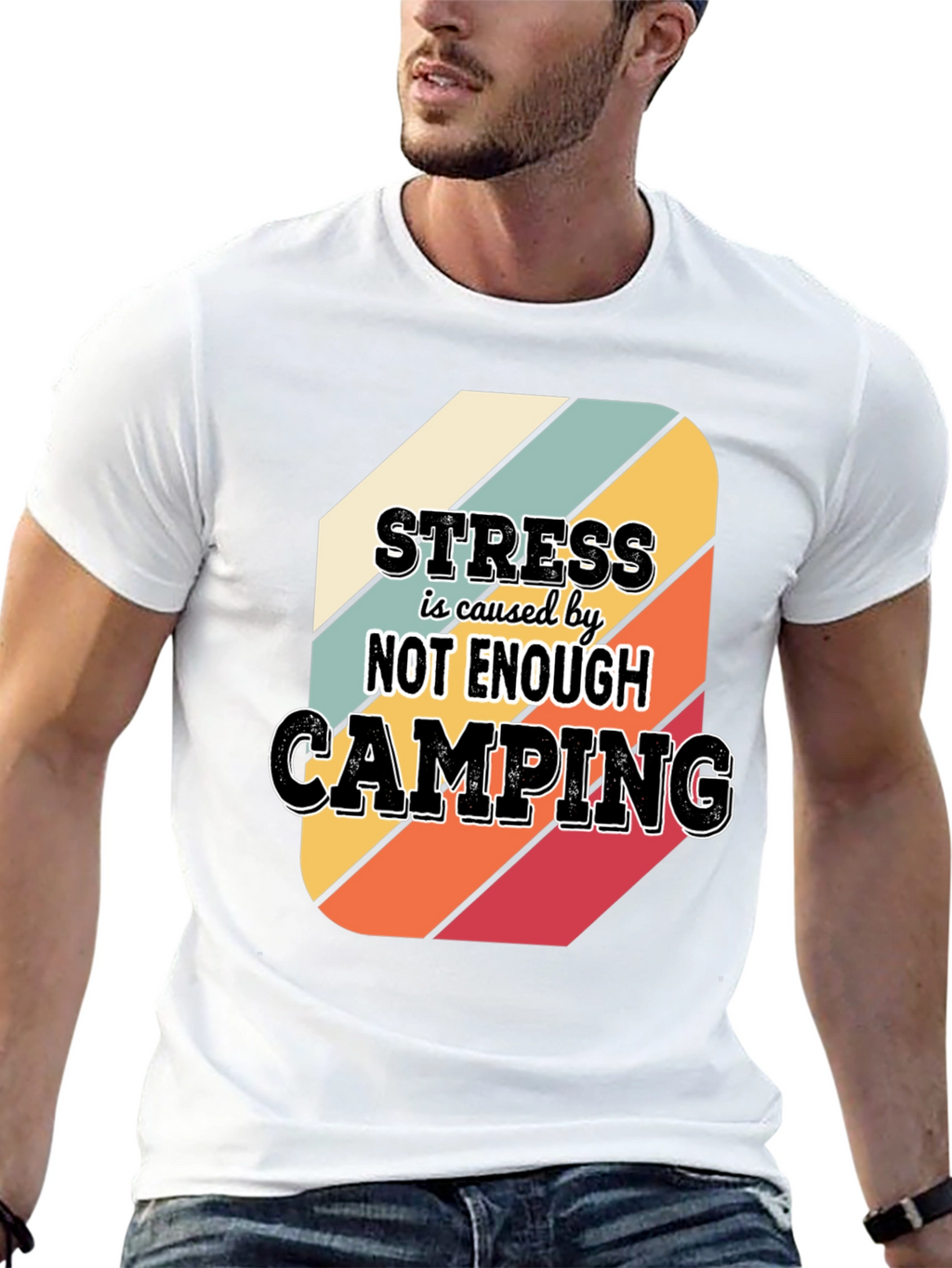 Camping Stress Relief T-Shirt
