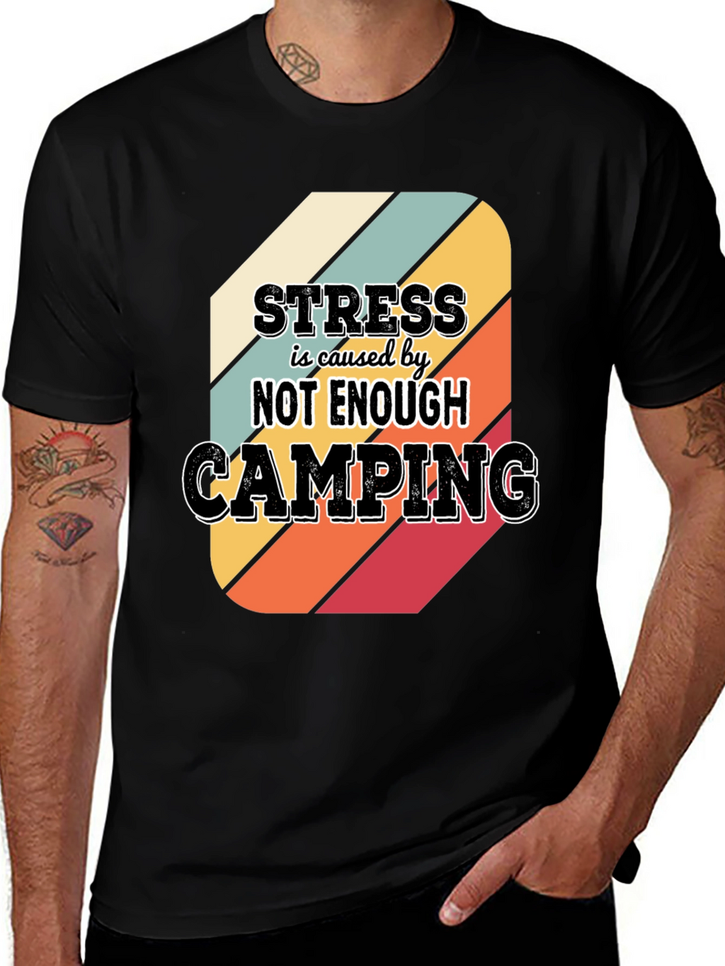 Camping Stress Relief T-Shirt