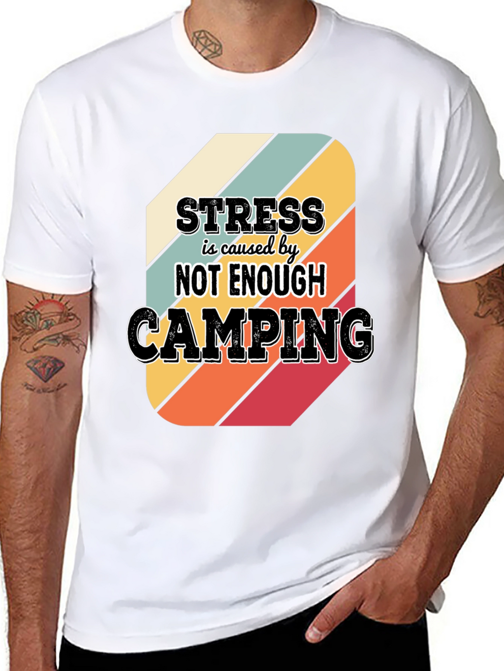 Camping Stress Relief T-Shirt