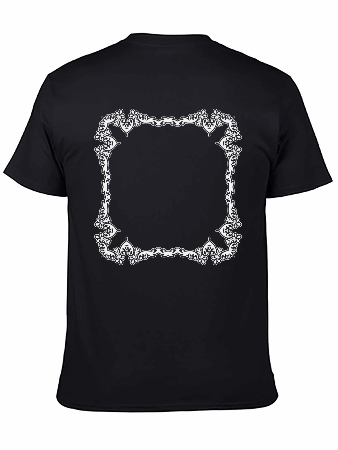 Ornate Frame Graphic T-Shirt