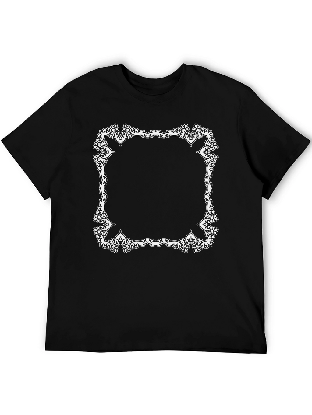Ornate Frame Graphic T-Shirt
