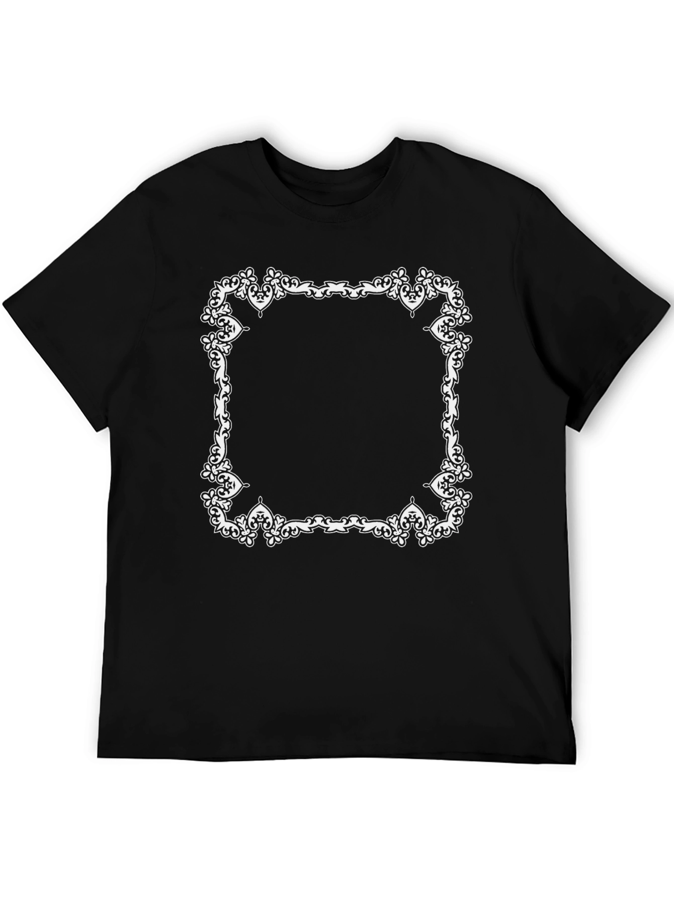 Ornate Frame Graphic T-Shirt